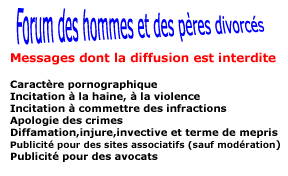 www.forum-hommes-divorce.com Index du Forum