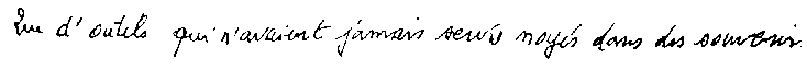 Les outils n'auraient jamasi servi